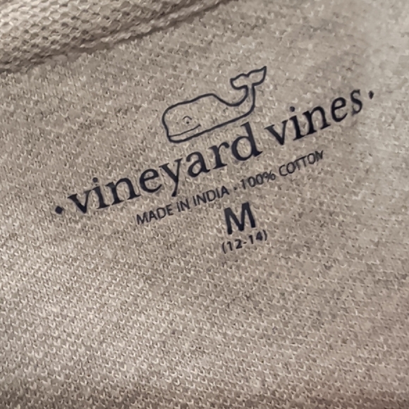 Vineyard Vines Light Gray Zip-Up - Picture 2 of 8
